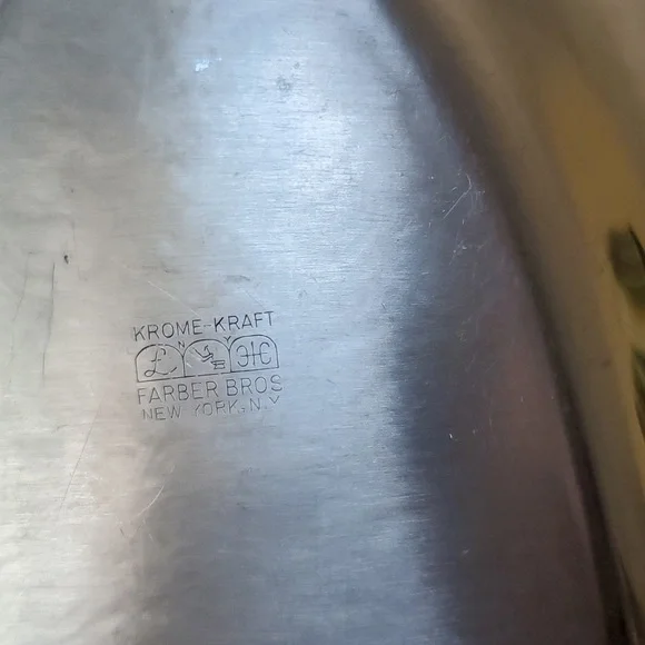 Vintage, Serving/Bread Tray, Krome-Kraft - Picture 3 of 4